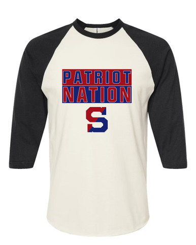 Schenectady Patriots Nation #1 Men's Baseball T-Shirt