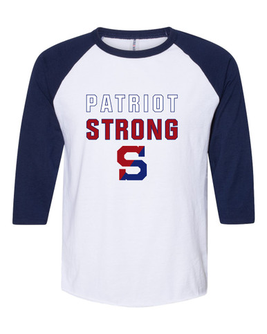 Schenectady Patriots Strong #2 Men's Baseball T-Shirt