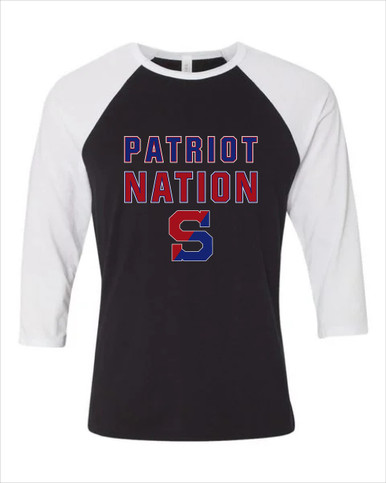 Schenectady Patriots Nation #2 Women's Baseball T-Shirt