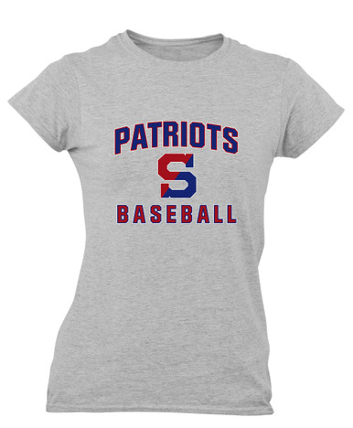 Schenectady Patriots Baseball #1 Women's Premium SS T-Shirt