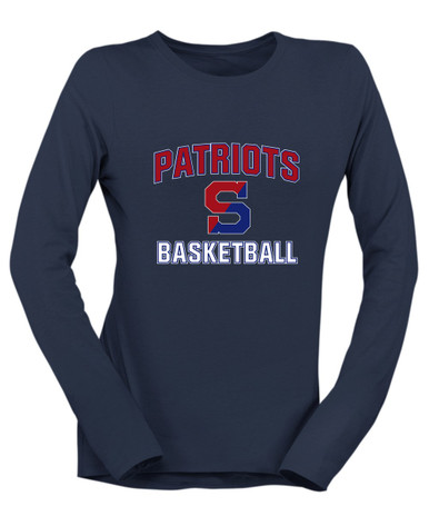 Schenectady Patriots Basketball #1 Women's Premium LS T-Shirt