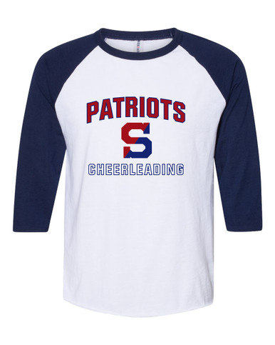 Schenectady Patriots Cheerleading Women's Baseball T-Shirt