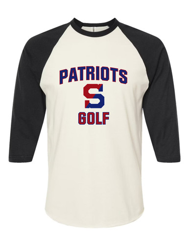 Schenectady Patriots Golf Women's Baseball T-Shirt