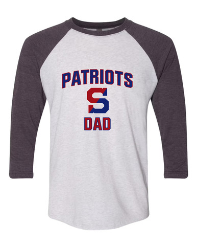 Schenectady Patriots Dad Men's Baseball T-Shirt