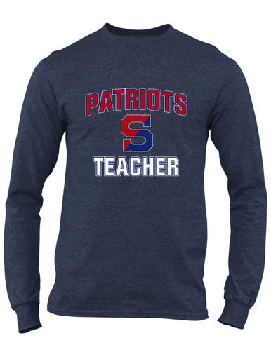 Schenectady Patriots Teacher Men's LS T-Shirt