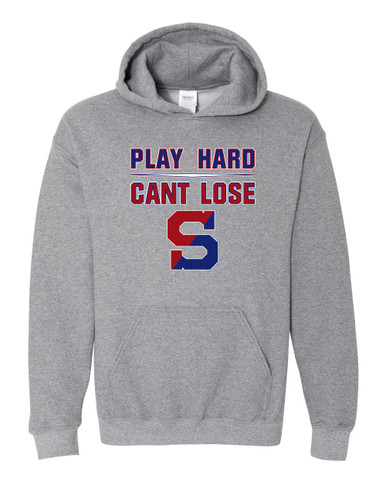 Schenectady Patriots Play Hard, Can't Lose Men's Hoodie