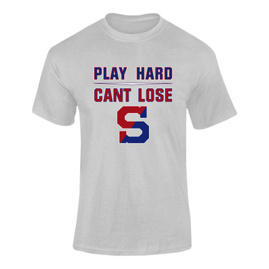 Schenectady Patriots Play Hard, Can't Lose Men's Premium SS T-Shirt