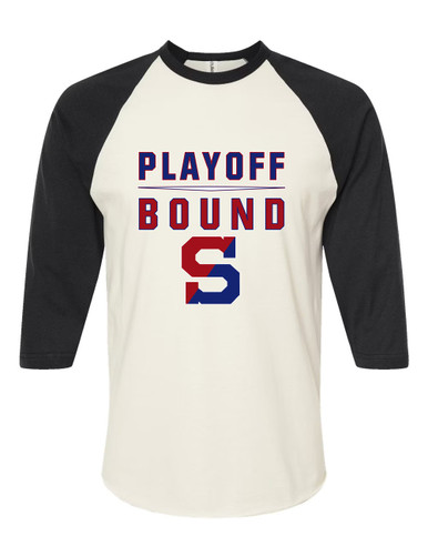 Schenectady Patriots Playoff Bound Men's Baseball T-Shirt