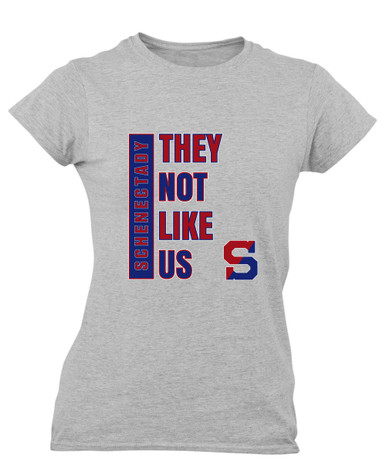 Schenectady Patriots They Not Like Us #1 Women's SS T-Shirt