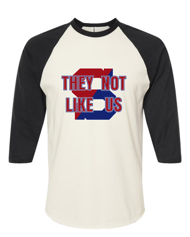 Schenectady Patriots They Not Like Us #2 Women's Baseball T-Shirt