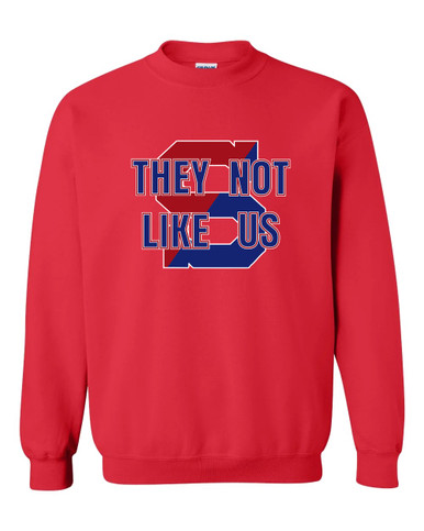 Schenectady Patriots They Not Like Us #2 Men's Sweatshirt