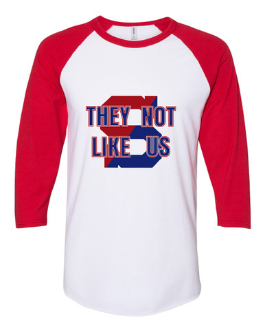 Schenectady Patriots They Not Like Us #2 Men's Baseball T-Shirt