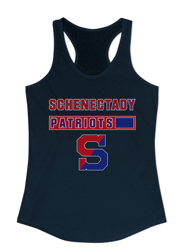 Schenectady Patriots Mascot #7 Women's Tank Top
