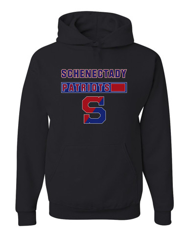 Schenectady Patriots Mascot #7 Men's Premium Hoodie