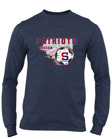 Schenectady Patriots Soccer #2 Men's LS T-Shirt