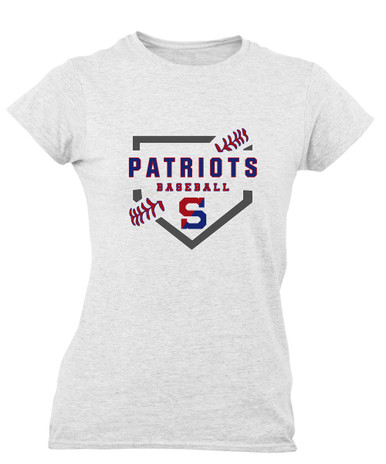 Schenectady Patriots Baseball #2 Women's SS T-Shirt