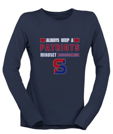 Schenectady Patriots Mindset Women's LS T-Shirt
