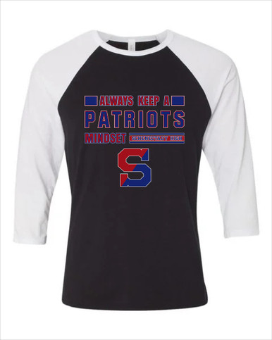 Schenectady Patriots Mindset Men's Baseball T-Shirt