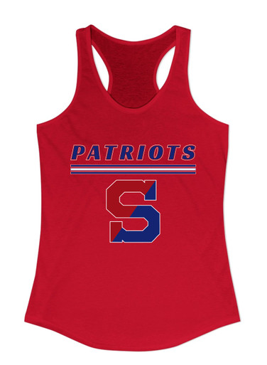 Schenectady Patriots Mascot #8 Women's Tank Top