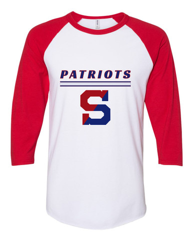 Schenectady Patriots Mascot #8 Women's Baseball T-Shirt