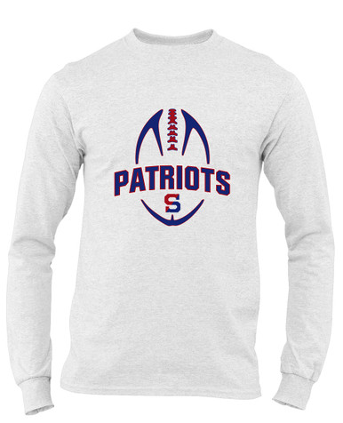 Schenectady Patriots Football #5 Men's LS T-Shirt