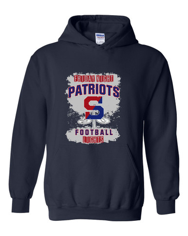 Schenectady Patriots Football #6 Men's Hoodie