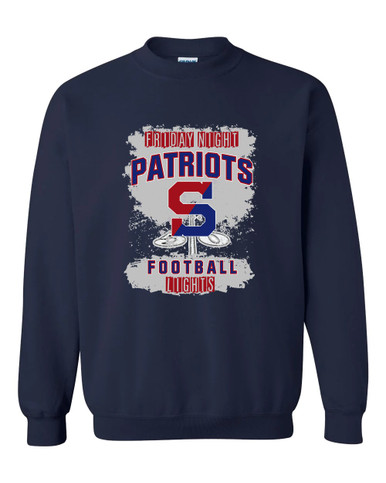 Schenectady Patriots Football #6 Men's Sweatshirt