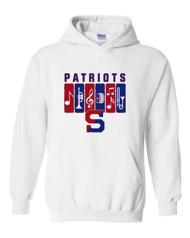 Schenectady Patriots Band # 2 Men's Hoodie