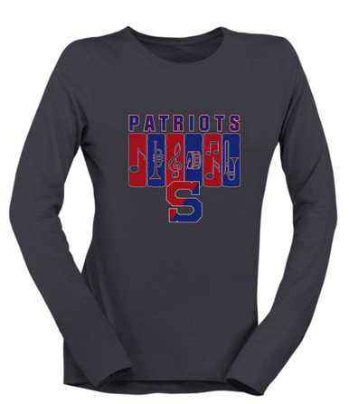 Schenectady Patriots Band # 2 Women's Premium LS T-Shirt