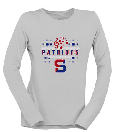 Schenectady Patriots Band # 3 Women's LS T-Shirt