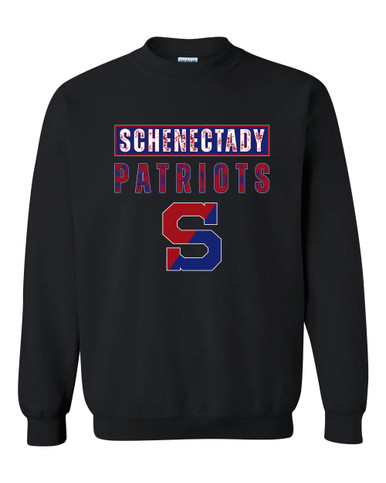 Schenectady Patriots Mascot #9 Men's Sweatshirt