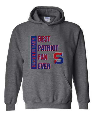Schenectady Patriots Best Patriot Fan Men's Hoodie