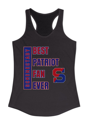 Schenectady Patriots Best Patriot Fan Women's Tank Top
