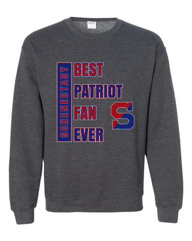 Schenectady Patriots Best Patriot Fan Men's Sweatshirt