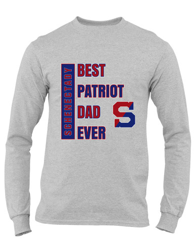 Schenectady Patriots Best Patriot Dad Men's Premium LS T-Shirt