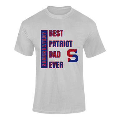 Schenectady Patriots Best Patriot Dad Men's SS T-Shirt