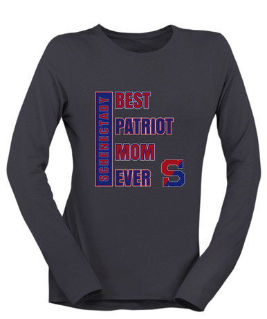 Schenectady Patriots Best Patriot Mom Women's LS T-Shirt