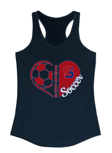 Schenectady Patriots Heart Soccer Women's Tank Top