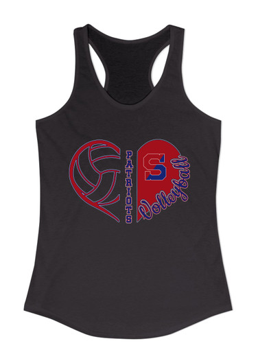 Schenectady Patriots Heart Volleyball Women's Tank Top