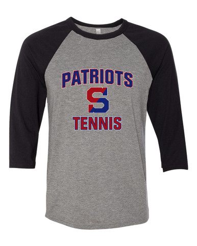 Schenectady Patriots Tennis Women's Baseball T-Shirt