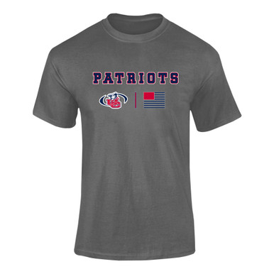 Union County Patriots Team Colors Flag Men's SS T-Shirt