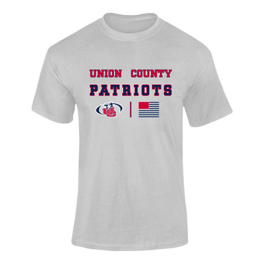 Union County Patriots Spirit Flag Men's SS T-Shirt