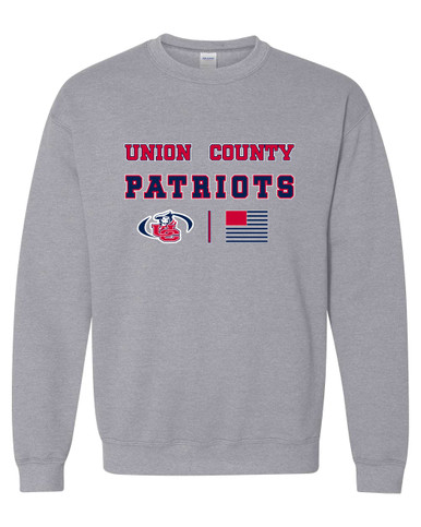Union County Patriots Spirit Flag Men's Sweatshirt