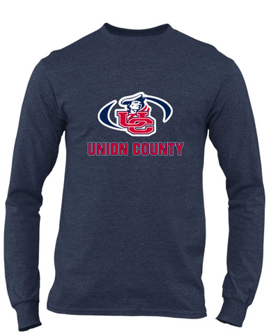 Union County Patriots Mascot #2 Men's LS T-Shirt