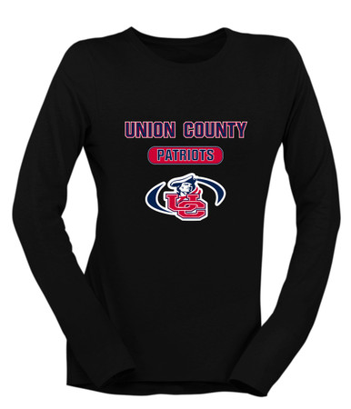 Union County Patriots Mascot #3 Women's Premium LS T-Shirt