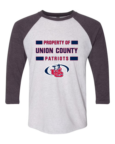 Union County Patriots Property Of Women's Baseball T-Shirt