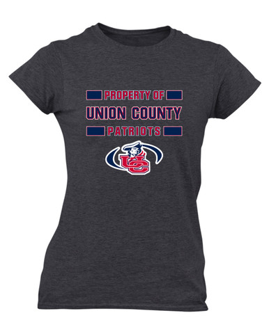 Union County Patriots Property Of Women's Premium SS T-Shirt