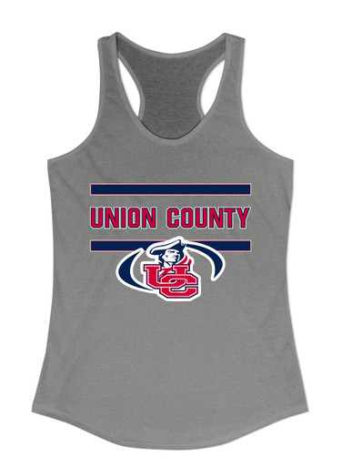Union County Patriots Mascot #4 Women's Tank Top