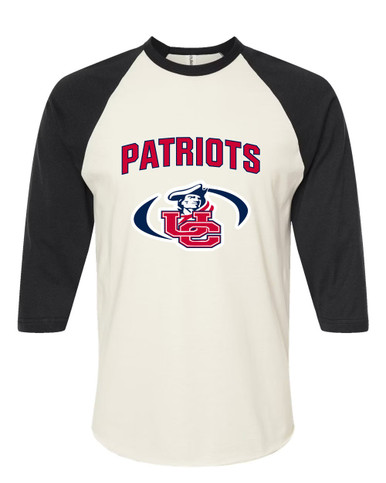 Union County Patriots Mascot #6 Men's Baseball T-Shirt