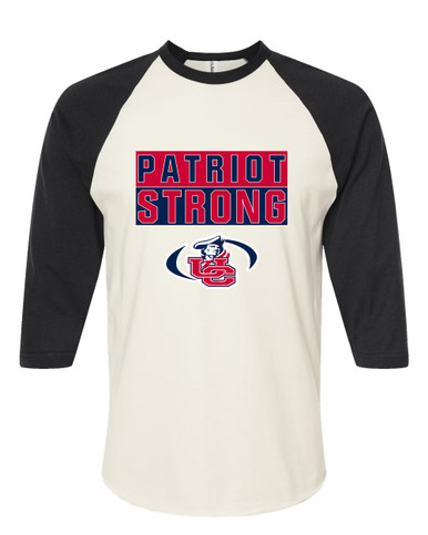 Union County Patriots Strong #1 Women's Baseball T-Shirt
